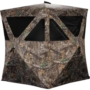 R100-RTE 2 Person Hunting Ground Blind, Realtree Edge