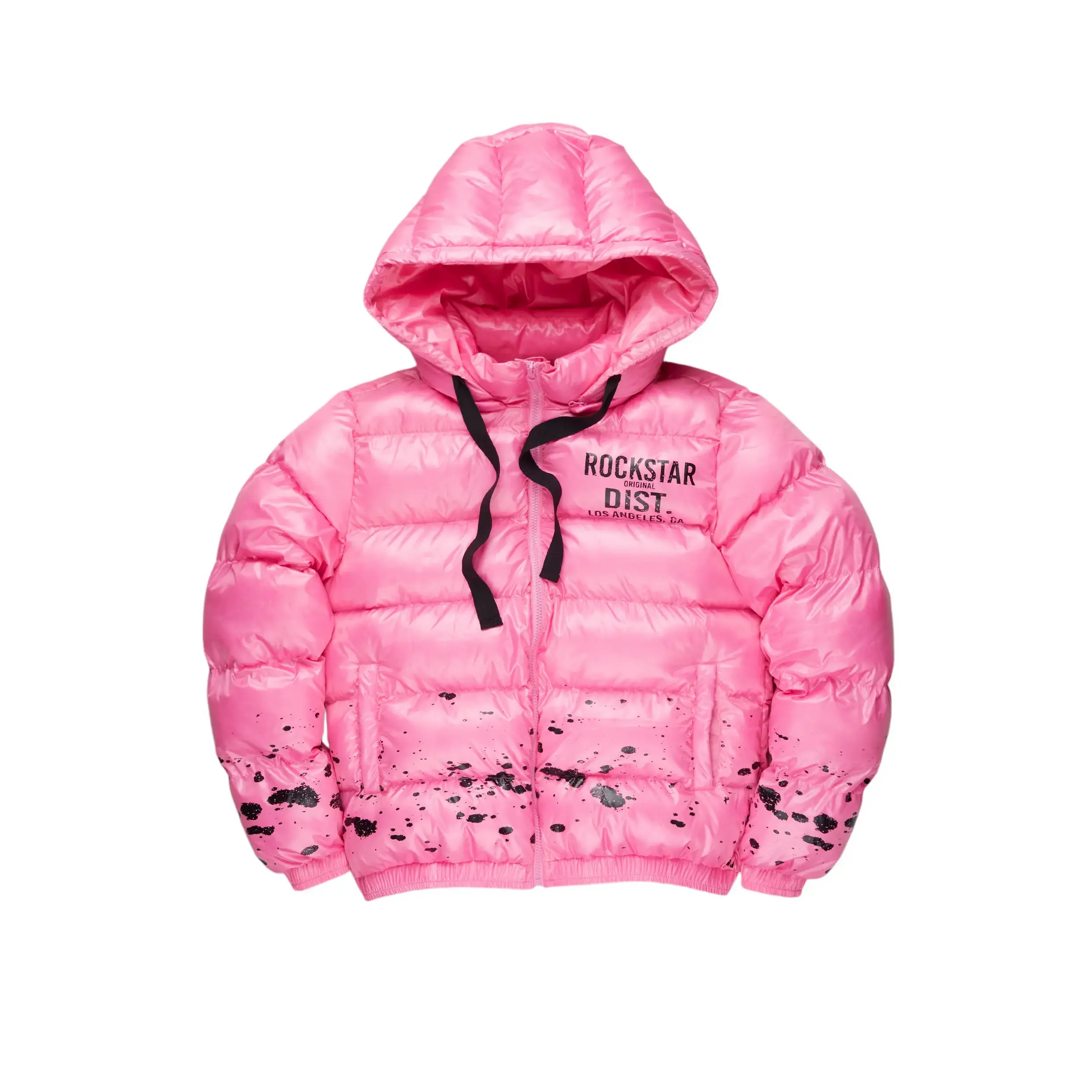 Art Dist. 2.0 Pink Puffer Jacket