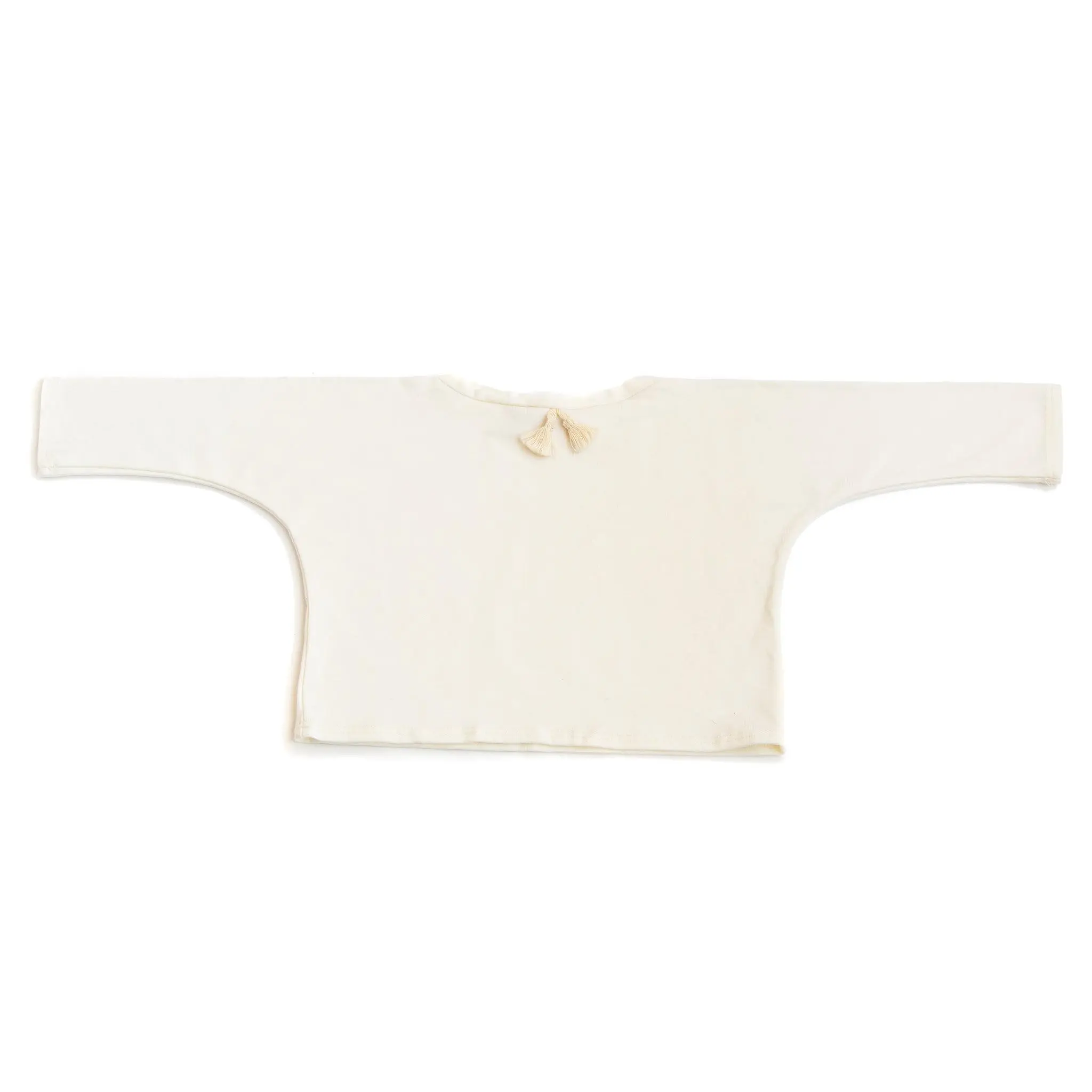 Tassel Shirt Long Sleeve Ivory