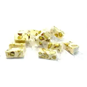 Vanilla Nougat with Almonds and Pistachios