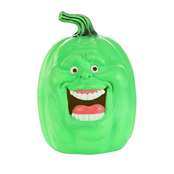 Ghostbusters 10" Light Up Slimer Pumpkin Decoration Ghostbusters 10" Light Up Slimer Pumpkin Decoration