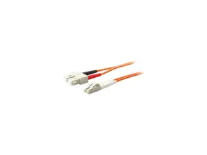 AddOn 3m Multi-Mode Fiber (MMF) Duplex SC/LC OM1 Orange Patch Cable AddOn 3m Multi-Mode Fiber (MMF) Duplex SC/LC OM1 Orange Patch Cable