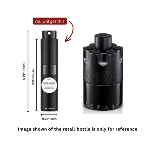 Azzaro The Most Wanted Intense Eau de Parfum 8ml / 0.27oz – 100% Original Authentic Decanted Perfume Spray