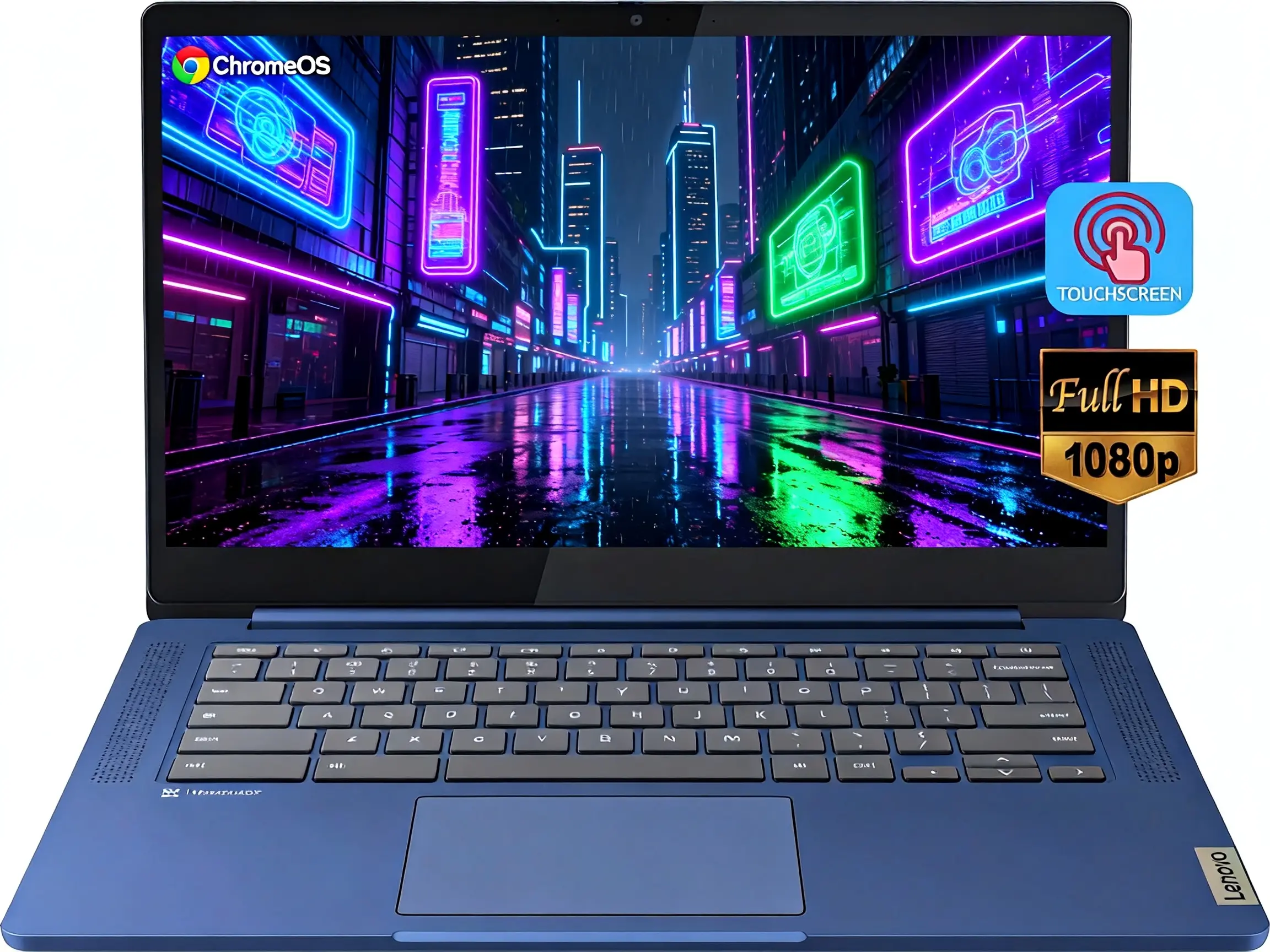 Lenovo 14” FHD Touchscreen Laptop |  64GB eMMC | MediaTek 8-Core | Free 256GB SD Card + Branded Mouse
