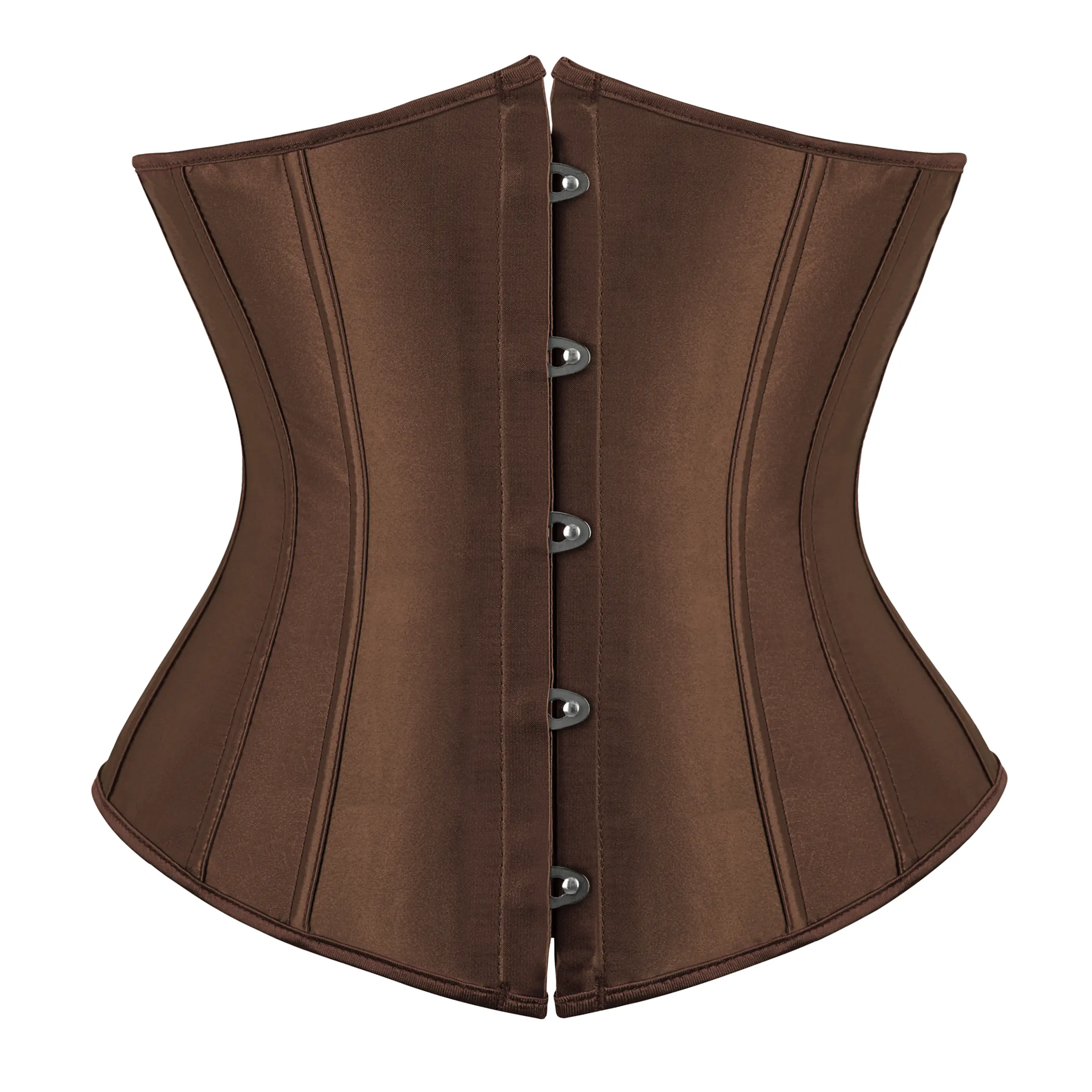 Parlsdy Women's Lace-Up Boned Underbust Training Corset - Elegant Vintage Shapewear for Halloween Gothic Party, Holiday Cosplay 7055-T1