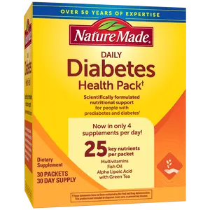 Diabetes Health Pack† Packets