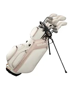 Wilson Women's Aurora Complete Golf Set With Stand Bag - Right Hand, Lightweight & Premium, Includes Driver, 5FW, 5HY, 6HY, 7-PW, SW, Putter, Bag, Head Covers