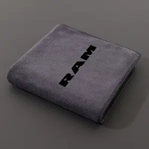 Car Suede Fleece Microfiber Car Washing Towel Water Sucking For Dodge SRT Ram Journey Charger Challenger Caliber Durang Auto Styling Accessories