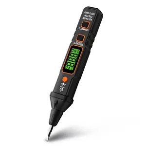 POROMETISTO VT06 Non-Contact Voltage Tester Pen Detector - 12-300V AC, NCV, Live/Null Wire Detection with Audible & Visual Alarm, Flashlight, Voltage Monitor, Voltage Check Tool