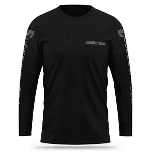 [CORRECTIONS] Cotton Blend Long Sleeve [BLK/GRY]