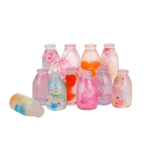 Satisfying Squishy Toy! Water-Oil Separation + Sandfall Effect, Simulated Drink Bottle, Stress Releaser