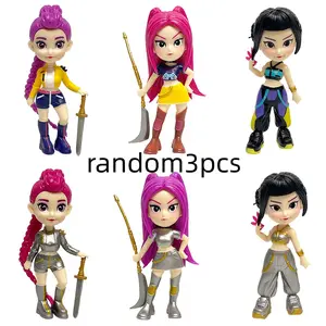 Golden Girls Demon Hunters Singer Group PVC Anime Action Figure Set Dynamic Poses Collectible Model Toys for Home Office Desk Shelf Display Decor