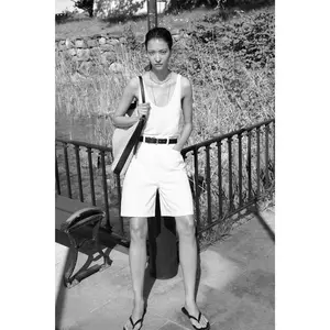 H&M Paper bag Bermuda shorts