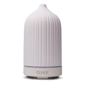 ĒLYSCE Ethereal Ceramic Aromatherapy Essential Oil Diffuser Multi-color Display and Ultrasonic Technology flavoredairdiffuser