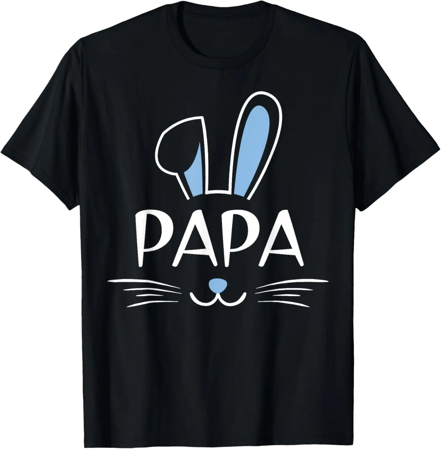 Papa Bunny Face Family Father's Day Easter T-Shirt
