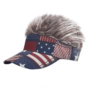 Vintage American Style Baseball Cap, European and American Hip Hop Street Fashion Short Hair Cute Hat, Party Occasion, Versatile Accessory