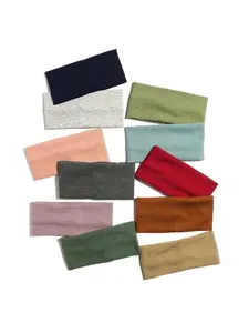 Solid Color Knitted Hairband, 4 Counts Sports Fashion Hair Accessories for Women & Girls, Street Style Casual Sports Headband, Elastic Headband for Yoga Running, Workout Headband, Training Headband