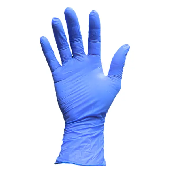 INNOVATIVE HAUS Indigo Powder Free Nitrile Gloves. 3.6 Mil Disposable Gloves. Puncture Resistant and Textured for Extra Grip.