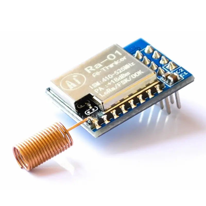 Ra-01 LoRa SX1278 433M PC+Metal Wireless Transmitter Module for Computer, 1*Ra-01 Module, 1W, 3V-5V, Spread Spectrum Transmission, Up to 10KM Maximum Distance