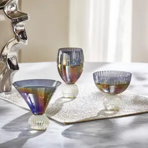Z Gallerie Theo Collection Glass Drinkware Set Glassware Set
