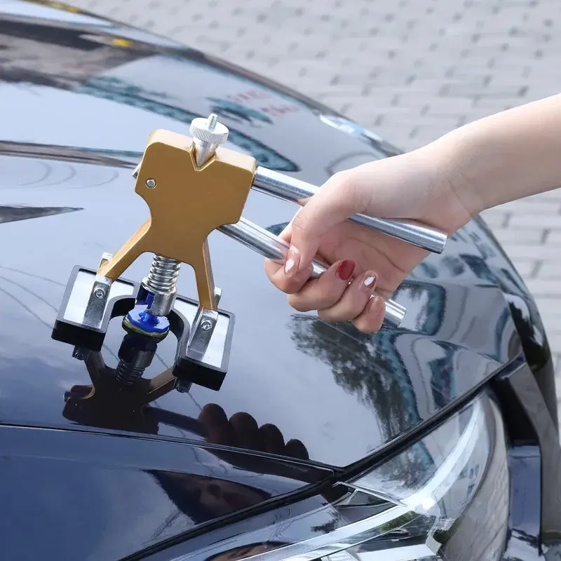 Paintless Dent Repair Suction Cup Kit, Car Body Sheet Metal Hail Pit Removal Tools, Multi-Size DIY Kits, Paint-Safe Auto Plastic Puller Accessories