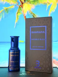BHARARA DOUBLE BLEU MINI 10 ML EDP Mandarin Elegance Musk Everyday Use