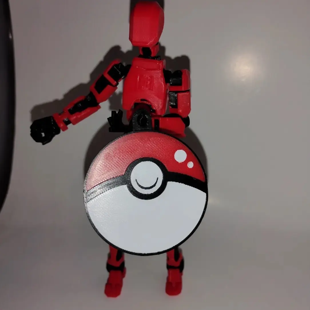 Pokemon Pokeball Keychain for Pokemon Fans - Perfect Accessory for Your Keys