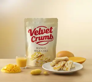 Mango Milk Cake, a Casual Snack & Post-Meal Dessert