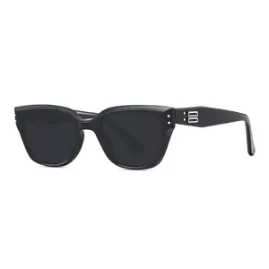 2026 New Cat Eye Sunglasses for Women, Vintage Black, Retro Y2K Style, Slimming Face, UV400 Protection,summervibes outdoorfun