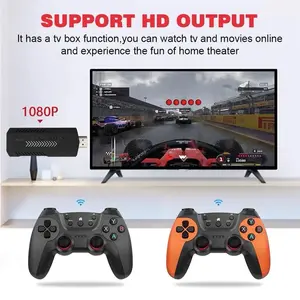 X2 Ultra Video Game Console 128g 30000 Games for Kids TV Game Stick 2.4G Double Wireless Controller GD10 Ultra for PSP PS1 FC