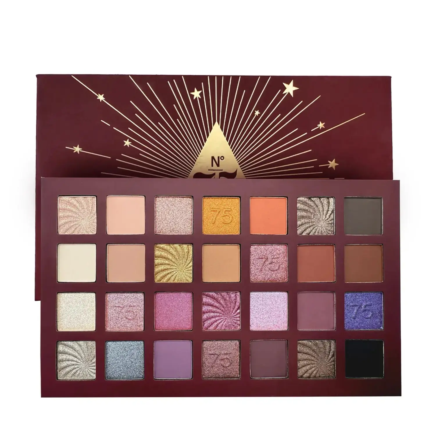 FARMASI 75th Anniversary Limited Edition Makeup Eyeshadow Palette - Professional 28 Shades, Blendable Matte, Satin, Ultra-Shiny Finishes, Celebrates 75 Years, Smokey Eye Looks, Empowers Confidence