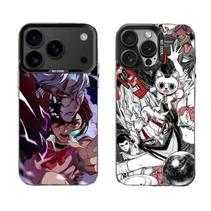 Anime D-Dandadan Phone Cases For iPhone 17 Air 16 15 14 13 12 11 Pro Max Plus Samsung S26 S25 S24 S23 S22 Plus Ultra Black Candy Matte Shockproof Cover Gift For Birthday Christmas Halloween