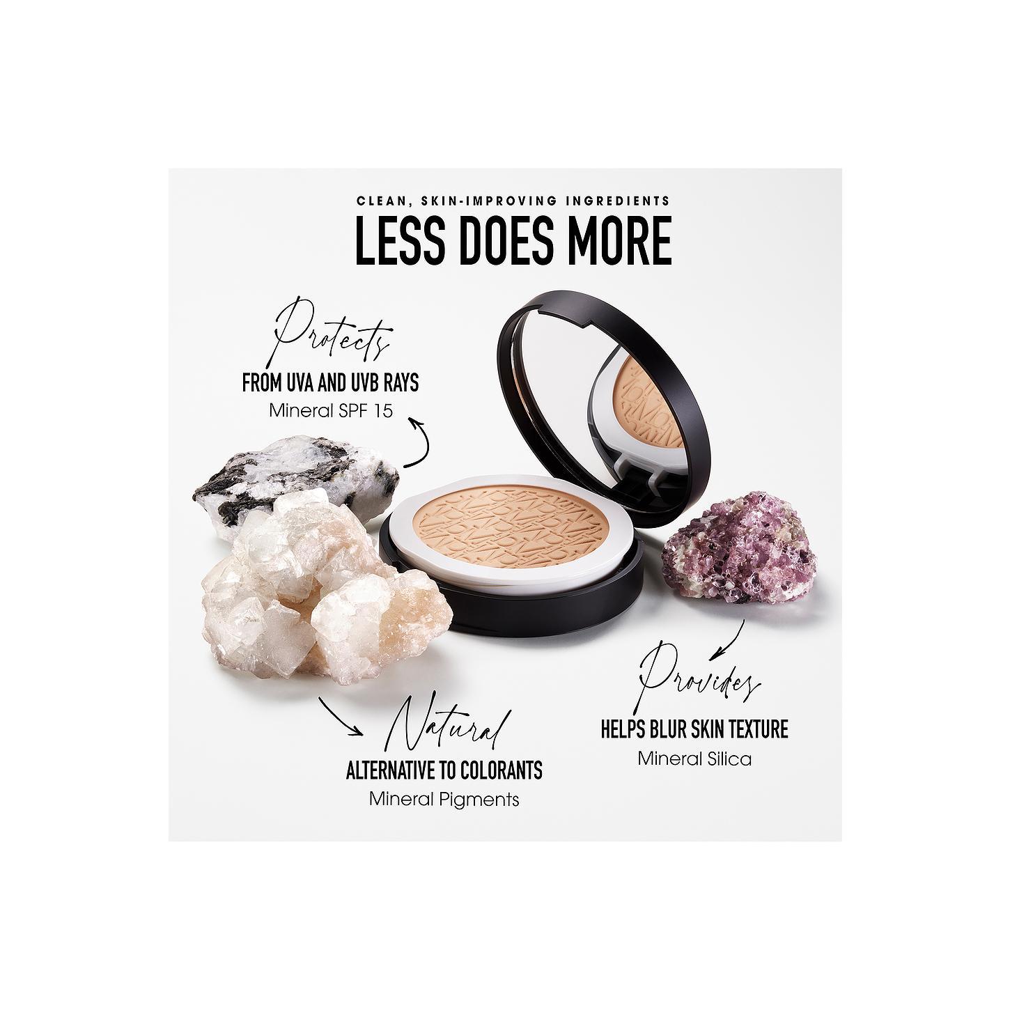 bareMinerals Original Pressed Powder Foundation Mineral SPF 15 in Warm Deep 27