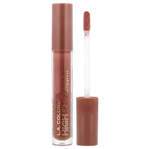 L.A. Colors High Shine, Shea Butter Lip Gloss, CLG934 Dollface, 0.14 oz (4 g)