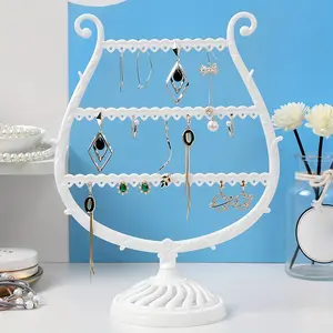 1pc-Jewelry Display Stand - Simple and Elegant Display Stand, Suitable for necklaces, bracelets, rings, and earrings
