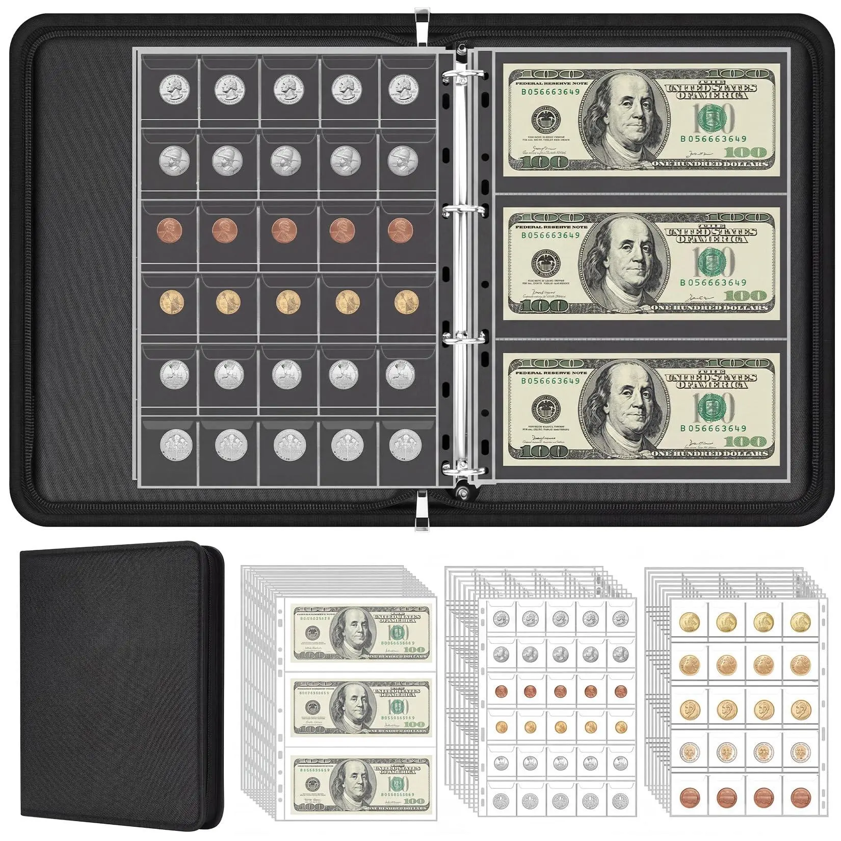 Portable Cash Storage Box for Office & School - Metal Money Organizer for Forms, Records & Currency Management - Secure Supplies Case