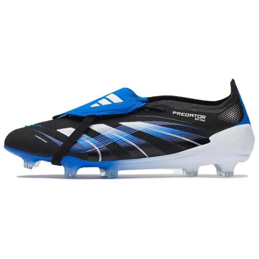 Jude Bellingham x adidas Predator Elite Foldover Tongue FG Football Boots - Glory Blue, Lightweight, Responsive Touch, Precision and Control