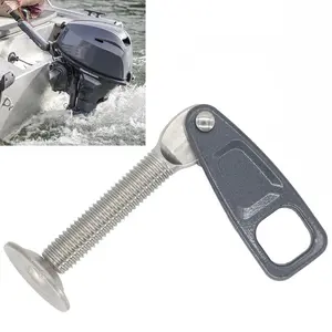 Durable Auto Parts Boat Transom Clamp Assembly, Stainless-Alloy Plug-and-Play Direct-Fit Replacement, Matches OEM Part 663-43118-01-8D for E40G 40HP Outboard Motor [TS1]