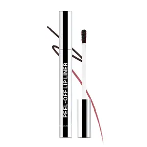 Peel off Lip Stain, Long Lasting Waterproof Lip Tint, Liquid Lip Gloss, Hyaluronic Acid & Vitamin E, Transfer Proof Matte Finish, Vegan & Cruelty-Free