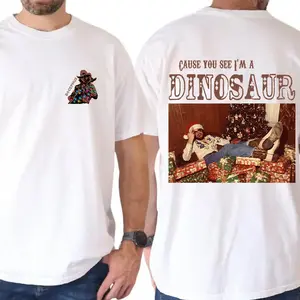 Dinosaur Hank Williams Jr.Bocephus Western Christmas Shirt Sweatshirt Hoodie, Funny cowboy quote tee, Country music legend shirt, Classic country fan gift, Premium Cotton T-Shirt, Trendy Summer Sun Tees