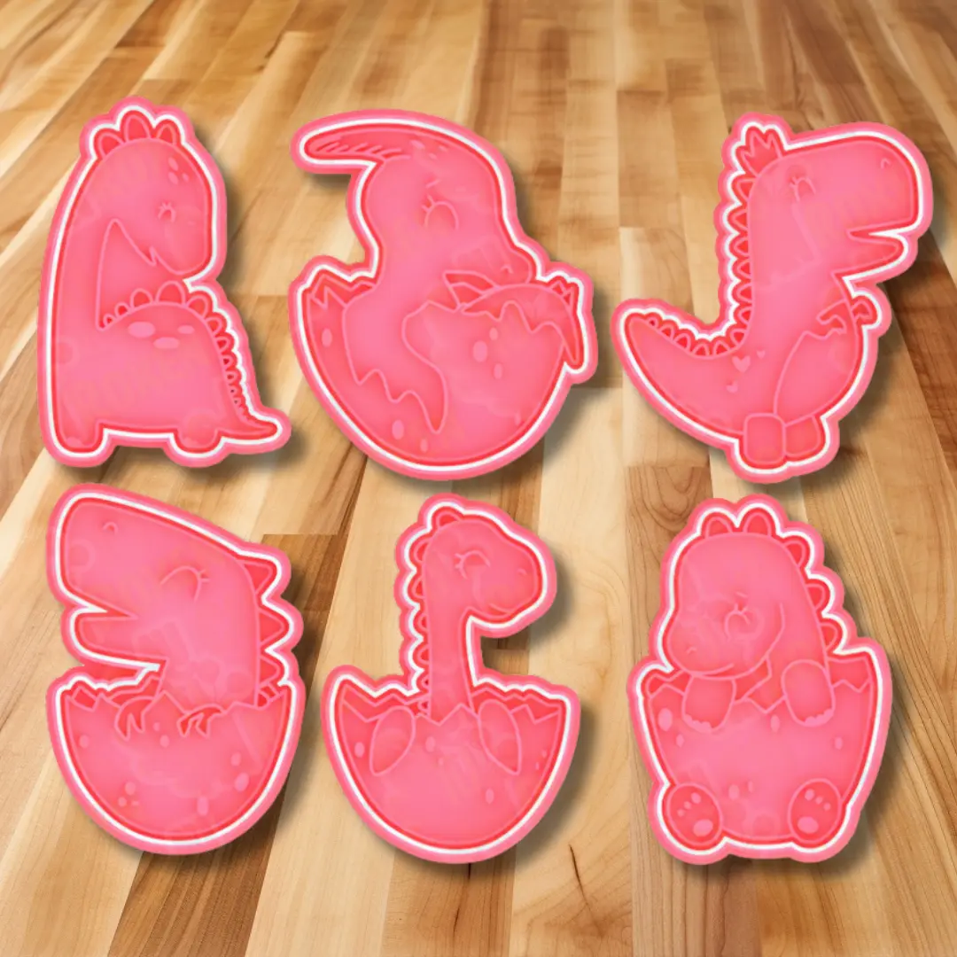 Baby Dinosaur Cookie Cutter Set