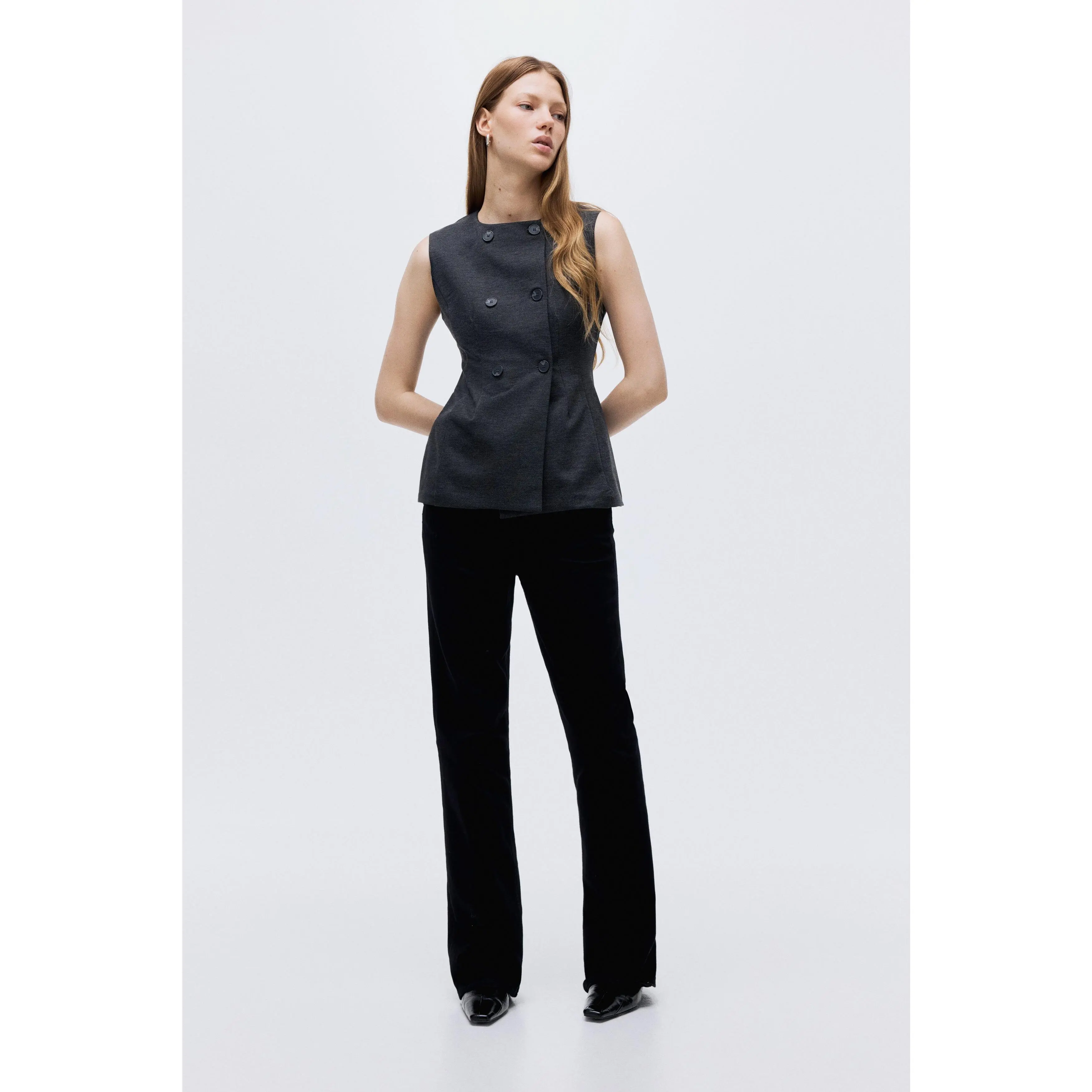 H&M Double-breasted waistcoat