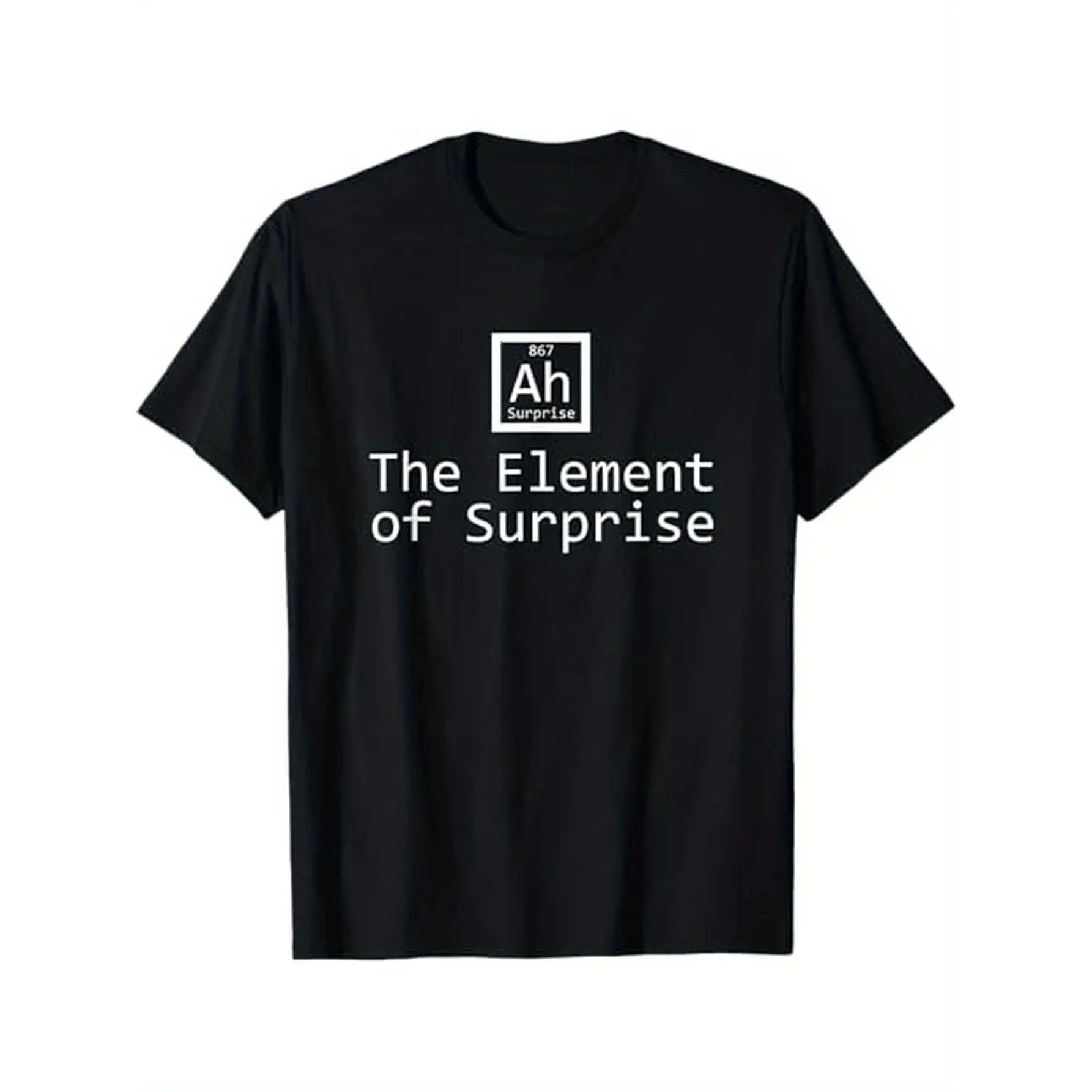 Women's Short-Sleeve Oversized Cotton Fabric T-Shirt - Loose Relaxed Fit Streetwear Piece, Chemistry Pun, Humorous Science Jokes, Periodic Table Elements for Chemistry Lovers, Shortsleeve, Tshirt, Style, All Seasons, Chemistry Puns
