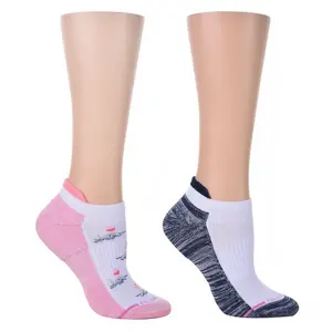 Ankle Compression Socks for Women | Whale Design | Dr. Motion (2-Pack)