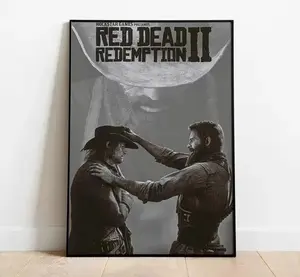 [Sale up to 50%] Red Dead Redemption 2 Poster - RDR 2 Poster - Video Game Poster - Arthur Morga  Poster  (NO FRAME) Decor Photo (No Framed)
