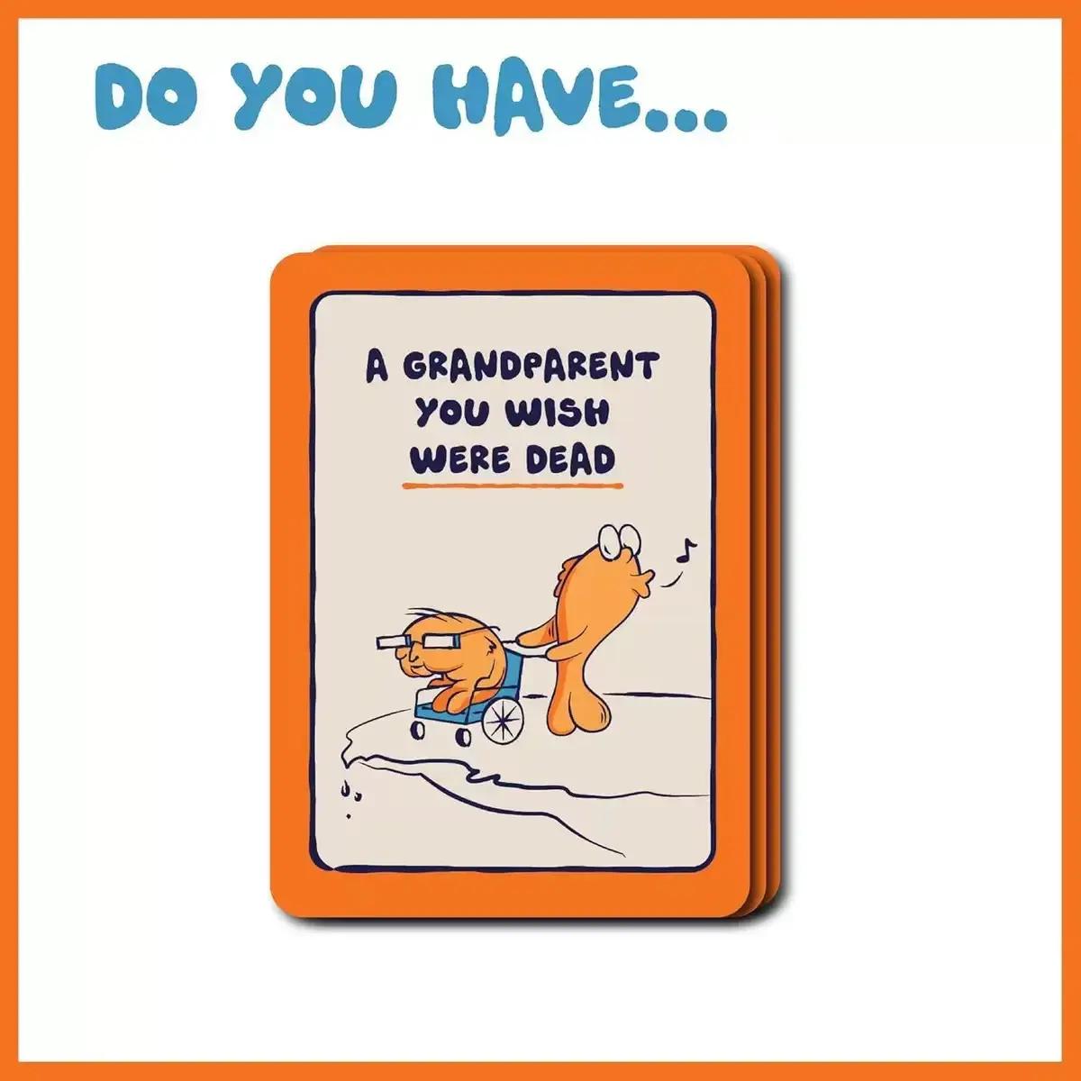 Go F*** Yourself Adult Card Game - Hilarious Party Game for 3-10 Players - 52 Cards - Quick Easy Setup