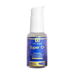 Cell Queue Liposomal Vitamin C Supplement，Immune Support Collagen Booster Antioxidant Skin Care Liquid Vitamin C, Essential Phospholipids, 1.7 Oz
