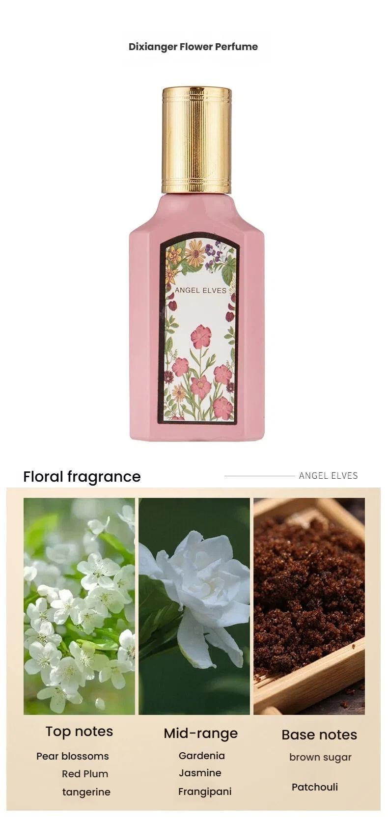 Angel Elves Perfume Set | Long-Lasting Floral 4 Bottles 120ML Collection | Fresh Perfume Spray Set for Women | Romantic & Elegant Fragrance | ok perfume | A floral fragrance collection perfume | women's perfume |mini perfumes