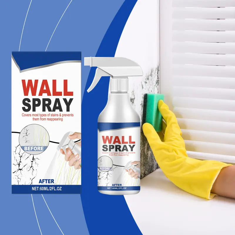 Direct spray paint for walls, home repair, covering stains, wall peeling, interior renovation direct spray paint