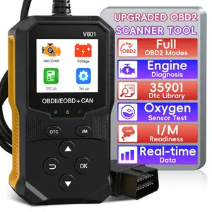 Professional Obd2 Scanner Diagnostic Tool, Engine Code Reader, Eobd/obdii Scan Tool, Real-Time Data Monitoring, Cloud Print, Car Diagnostic Scanner, for Vehicles 1996+